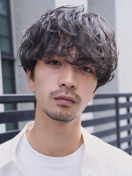 フィフス 札幌大通(fifth) 札幌メンズパーマ波巻きパーマツイスパラウンドマッシュゆるめ