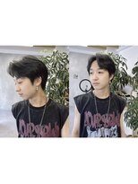 オモチャ(OMOCHA) こなれ感ある黒髪マッシュ