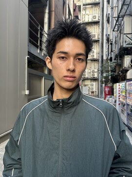 アリエッタ ギンザツー(ARIETTA GINZA2) アップバング×ツイストピンパーマ