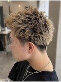 MEN’S/スパイキーショート/ピンパーマ/千葉駅【楓】
