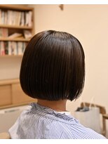 ステム(stem)&nbsp;大人ボブスタイル　切りっぱなしボブ
