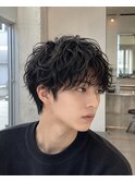 シャドウパーマツイストスパイラルパーママッシュ