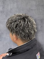 men's salon Loa【メンズサロンロア】【10/1 NEW OPEN(予定)】 ホワイトメッシュ/ツイストスパイラルパーマ