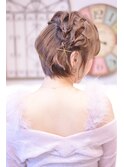 【メイズ東中野・鍛原志行】ショートのヘアアレンジ