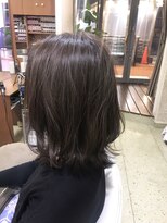 アクラ 上本町店(Acura.) [hair's curare]伸ばしかけ外ハネスタイル