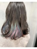 【奈良/inni hair】インナーユニコーン