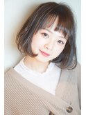 内巻き小顔ボブ