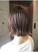 切りっぱなしボブ