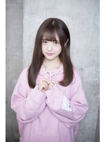 サロンドミルク 原宿(salon de MiLK)&nbsp;【salon de MiLK 原宿】透明感×耳かけアッシュワンカール