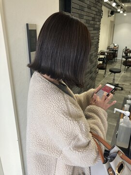 ヘアースタジオゼン アドバンス(hair studio Zen advance) ナチュラルアッシュボブ