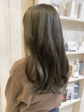 キャアリー(Caary) Caaryブリーチなしくすみカラーアッシュ/ピンクグレージュ