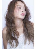 〈mielhair新宿〉ゆるウェーブ　透明感　ロング