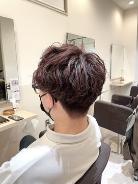 アヤナバイアヤラ 西船橋店(ayana by ayala) メンズパーマ×チェリーレッド