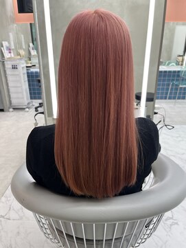 ロンドルーチェ 心斎橋(Lond luce) ダークアッシュ/ミディアムレイヤーカット［髪質改善/縮毛矯正］