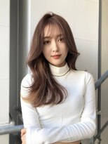 アリエッタ アザブ(ARIETTA AZABU)&nbsp;aRietta麻布＊韓国風ロングレイヤー×透明感ベージュブラウン