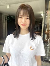 【ブリーチなし】オリーブグレージュ