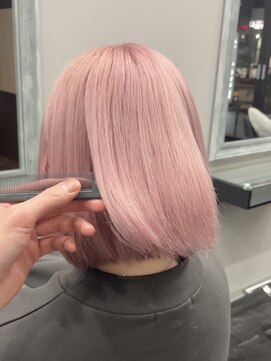 バレ(BALE) ハイトーンピンク/ピンクカラー/ブリーチ/ハイトーン/滋賀/草津