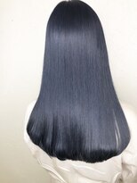 ミレバイジェニー (mirae by geny)&nbsp;ブルーブラックで艶髪韓国ヘア　s