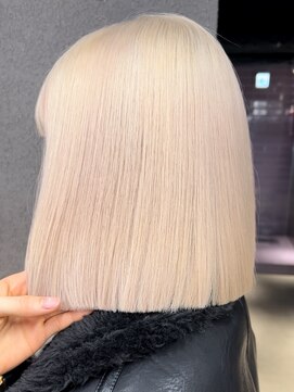 ペレ 栄店(PELE) 黒髪/ボブルフ/ネビージュ/小顔/ワンレン/栄/髪質改善/前髪