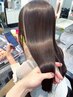 カット＋イルミナカラー＋髪質改善トリートメント 長さ一律 ￥14740→￥12500