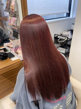 エムビーエスラボ(Mbs labo) ブリーチなしカラー&髪質改善シルクストレート