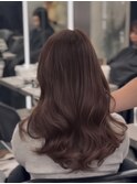 【カカオブラウン×ツヤ髪カラー×髪質改善】