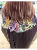 ディーカヘアーセンダイ(Di KA HAIR sendai)&nbsp;ユニコーンカラー/エンドカラー