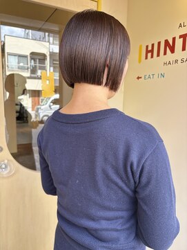 ヒントステーション(HINTSTATION) 〈浅草 半個室〉フィットボブ/シアーベージュ