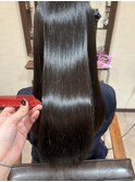 縮毛矯正ストレート