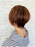 短すぎない大人のショートレイヤー