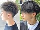 ムア(mua)の写真/【鳳駅徒歩4分】メンズカットはもちろん、流行りのメンズパーマもお任せ！ON/OFFキマるスタイルをご提供☆