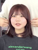 ビューエヒメ(VIEW EHIME)&nbsp;小顔可愛いレイヤーカット×アッシュカラー10代20代30代