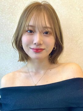 サンドイエナ 横浜店(sand yena) ラベンダーミルクティー/ボブ/レイヤー/髪質改善/縮毛矯正/横浜