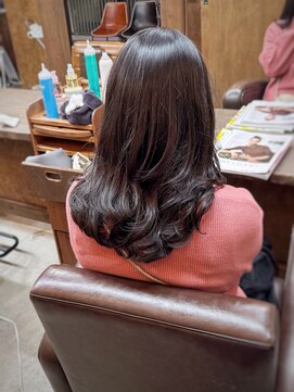 ロルド シェリ(Rold Cheri) 【山本智文】コテ巻き風デジタルパーマレイヤーカット