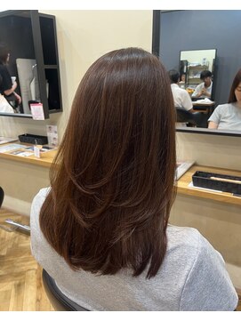 アルター(aL ter) レイヤーカット［くびれヘア/ハイライトカラー］長野歌穂