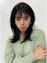 キイ ギンザ(k.e.y GINZA)&nbsp;暗髪ワイドバング