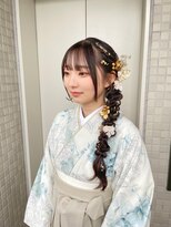 フーバイケンジ(fuu + KENJE)&nbsp;【misa】卒業式/成人式/サイド編みおろし
