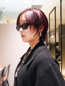 アイティーバイアルバム 八王子店(IT by ALBUM) 顔周りレイヤーウルフカットショート韓国ヘア_ba576472