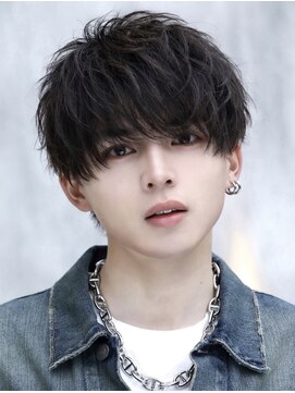 アストラ(ASTRA) MEN’S HAIR/波巻きツイストスパイラル/リバースセンターパート