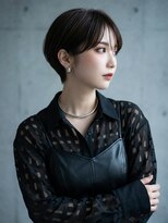 ヘアーメイクパウダー 天王寺寺田町店(Hair make powder) 大人可愛い30代40代50代小顔◎マッシュショート丸みショート