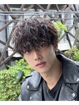 アストラ(ASTRA)&nbsp;MEN’S HAIR/波巻きツイストスパイラル/リバースセンターパート