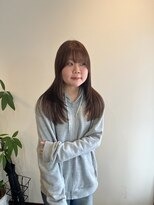 オートクチュール ランコントレ(Haute Couture Rencontrer)&nbsp;顔周りレイヤー×透明感ベージュ
