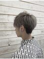 ダブルバイグリッター(W by GRITTERs) メンズの毛流れスタイル、カラーで柔らかさUP◎