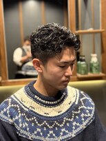 銀座 シノ 本店(shino)&nbsp;【理容室】パーマ　メンズパーマ　刈り上げ　ビジネス