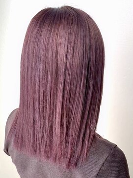 サラジュ 仁川店(SARAJU) 【ダブルカラー特化】今田担当　ブリーチなし×くすみラベンダー