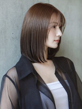 モードケイズ エミュー(MODE K's eau) 30代40代大人可愛いレイヤー似合わせ小顔カット摂津本山