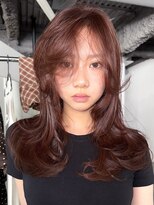 ナヌーク ダイカンヤマ(nanuk daikanyama) ピンクベージュ/ミルクティーベージュ/レイヤーカット