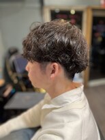 ロゴヘアー(LOGO) ニュアンスメンズパーマ