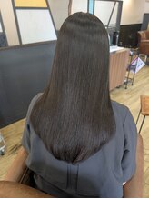 2席のみの美容室 アナイス(Anaiss) 柔らかな質感艶髪縮毛矯正*