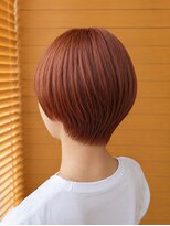 オーガニックエコ 川越(organic+eco)&nbsp;夏◎大人ショートボブ/ブリーチカラー/オレンジカラー/艶髪小顔